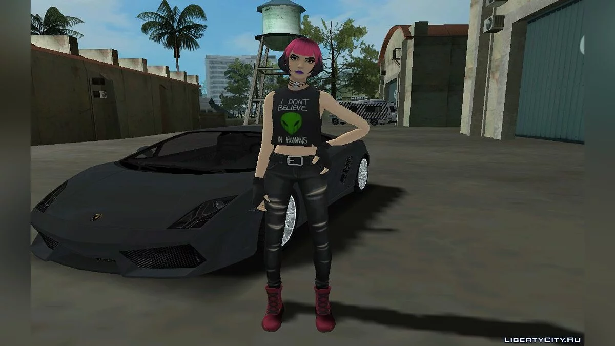 Sunny dari Fortnite / GTA San Andreas