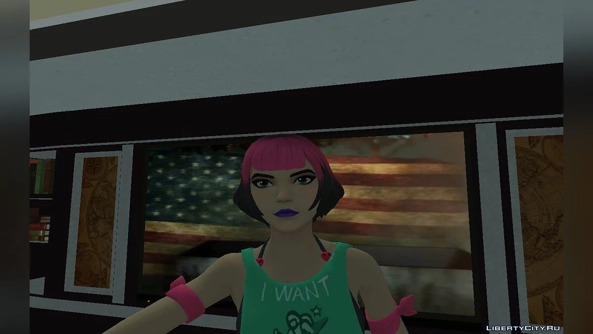 Sunny dari Fortnite / GTA San Andreas