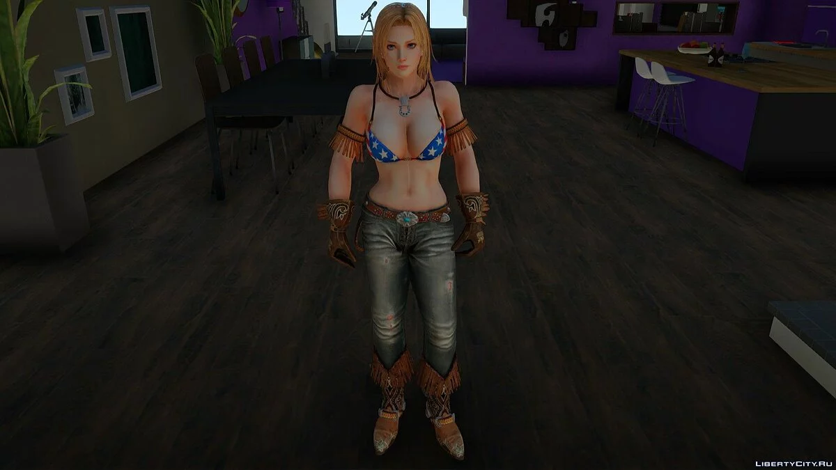 Tina Armstrong (Costume 1) from Dead Or Alive 5 / GTA San Andreas