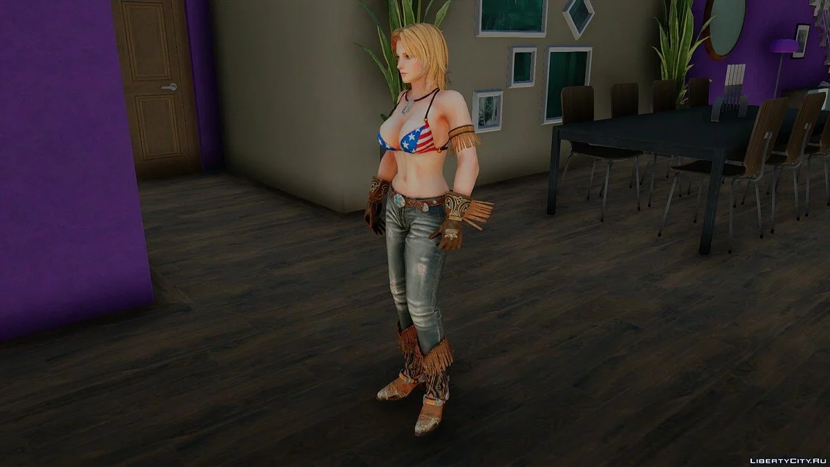Tina Armstrong (Costume 1) from Dead Or Alive 5 / GTA San Andreas