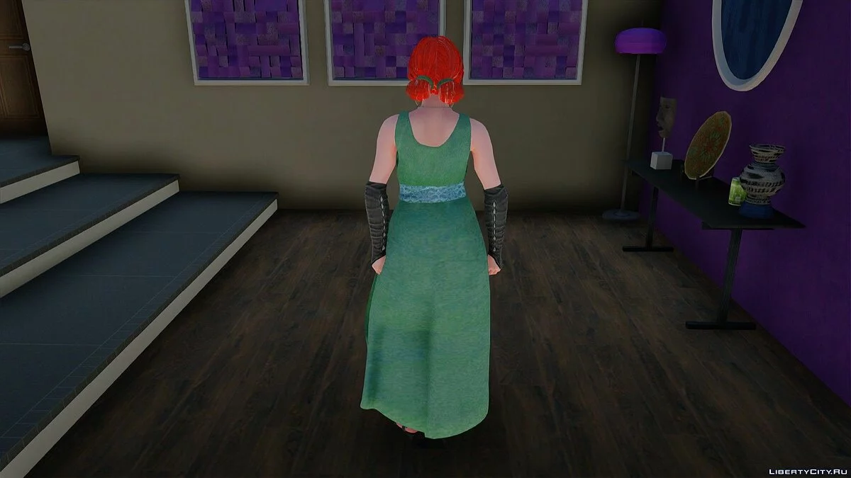 Triss Merigold en robe / GTA San Andreas