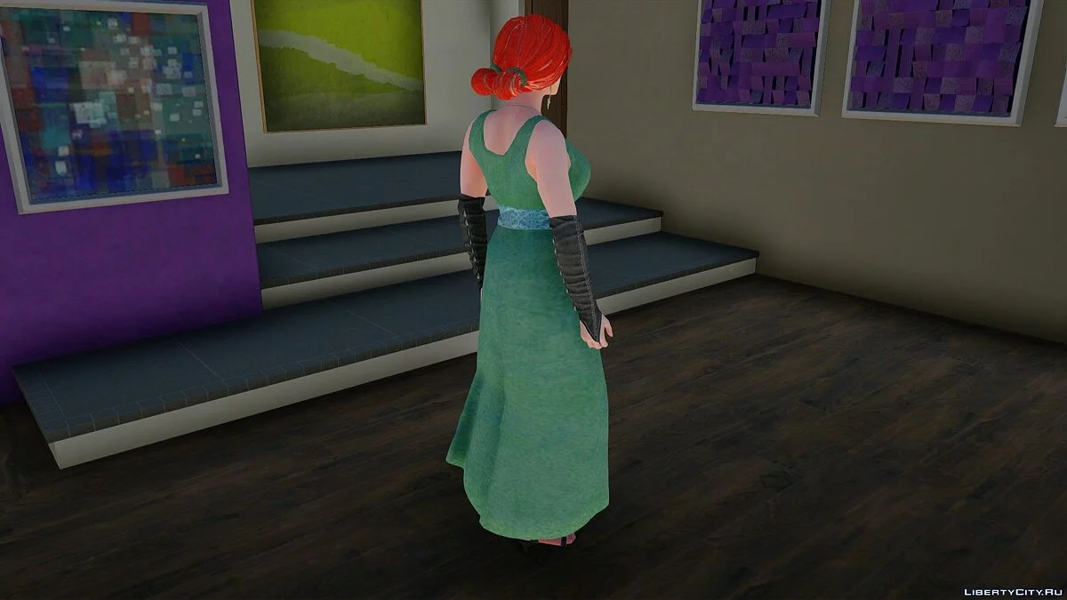 Triss Merigold en robe / GTA San Andreas