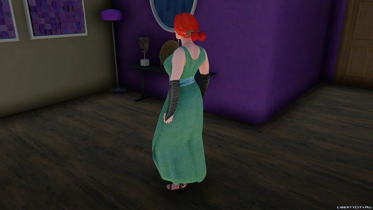 Triss Merigold en robe / GTA San Andreas