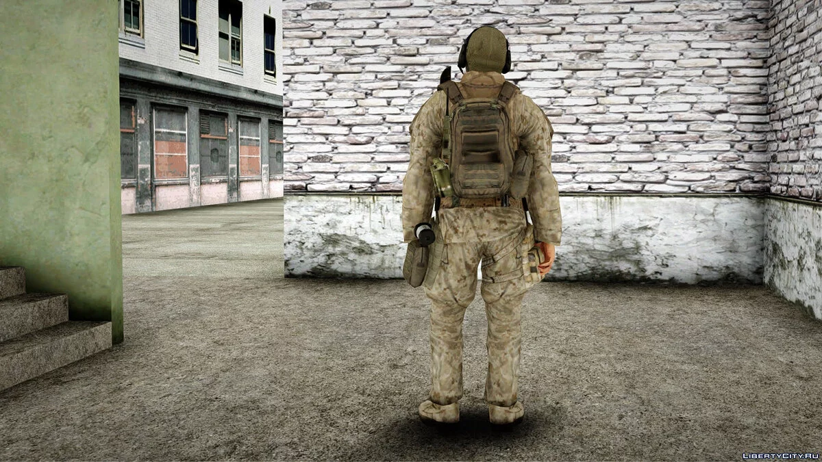Model Ghost CoD MW2 v1 / GTA San Andreas