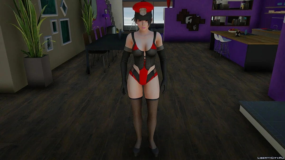 Momiji chaude en uniforme de police / GTA San Andreas