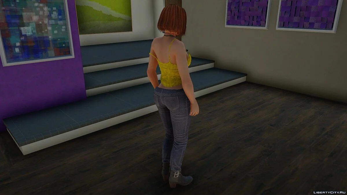 Kasumi dalam Pakaian Sehari-hari v8 / GTA San Andreas