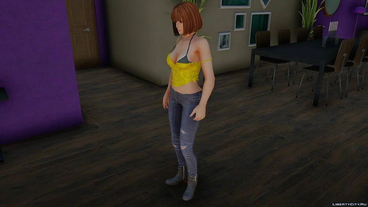 Kasumi dalam Pakaian Sehari-hari v8 / GTA San Andreas