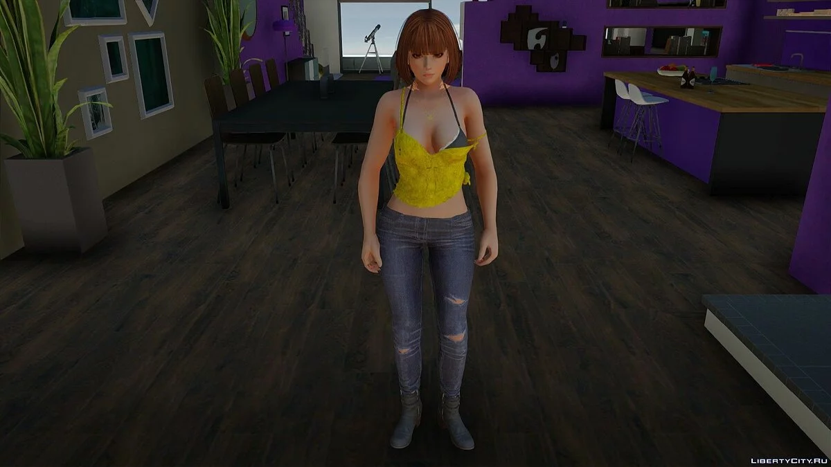 Kasumi dalam Pakaian Sehari-hari v8 / GTA San Andreas
