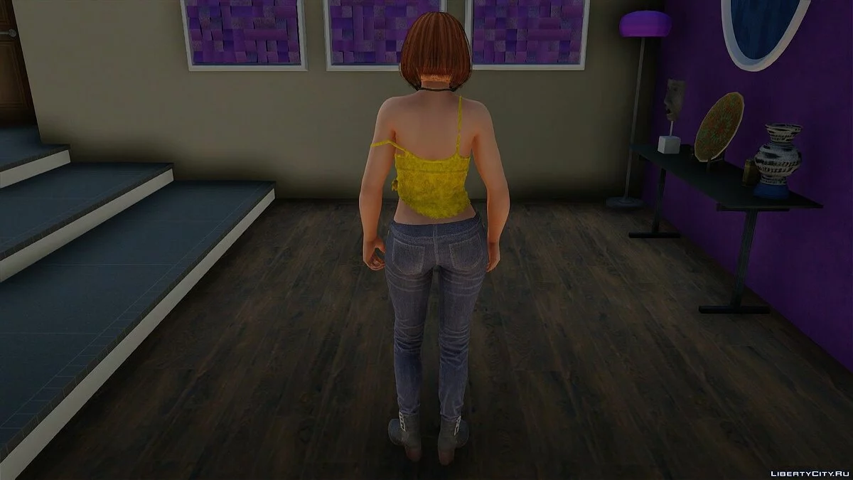 Kasumi dalam Pakaian Sehari-hari v8 / GTA San Andreas