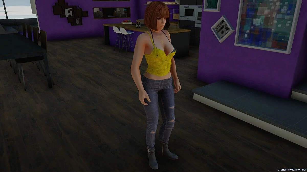 Kasumi dalam Pakaian Sehari-hari v8 / GTA San Andreas
