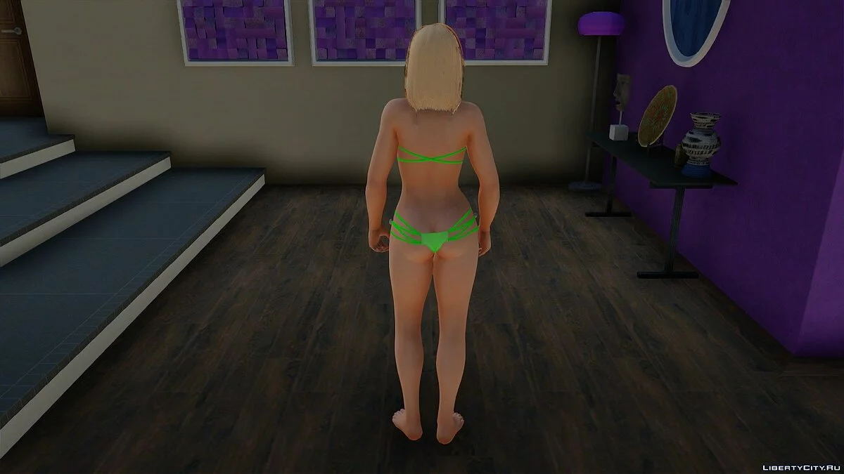 Helena Douglas in a bikini / GTA San Andreas