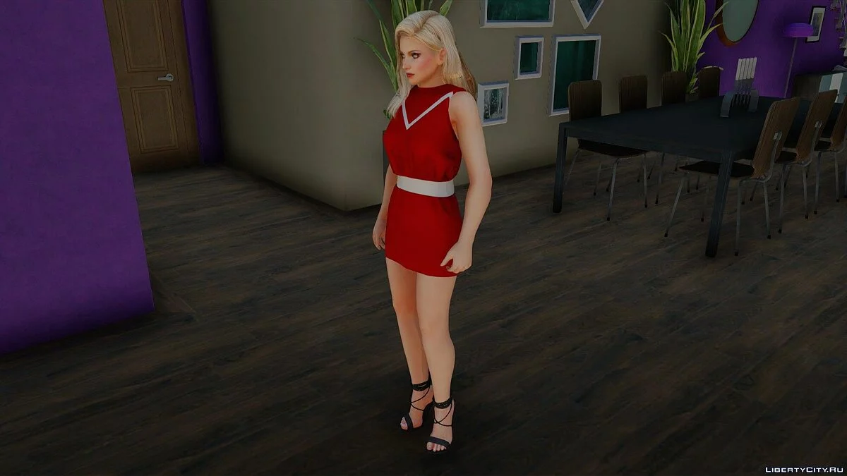 Хелена Дуглас в платье / GTA San Andreas
