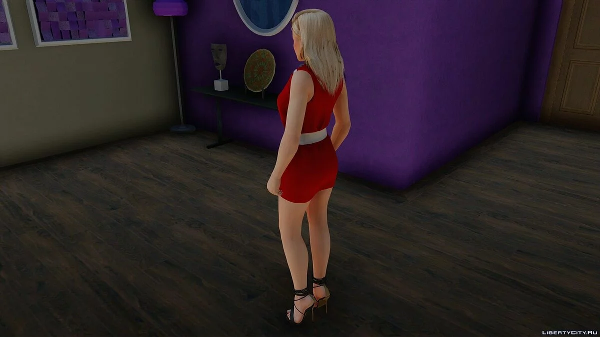 Хелена Дуглас в платье / GTA San Andreas