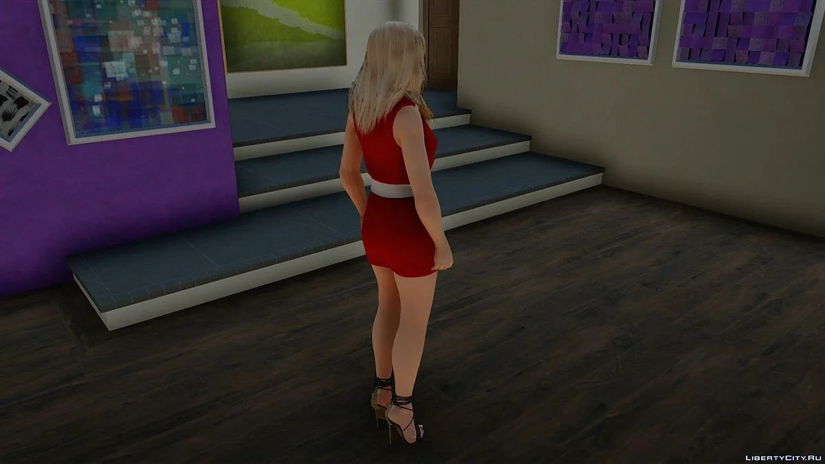 Хелена Дуглас в платье / GTA San Andreas