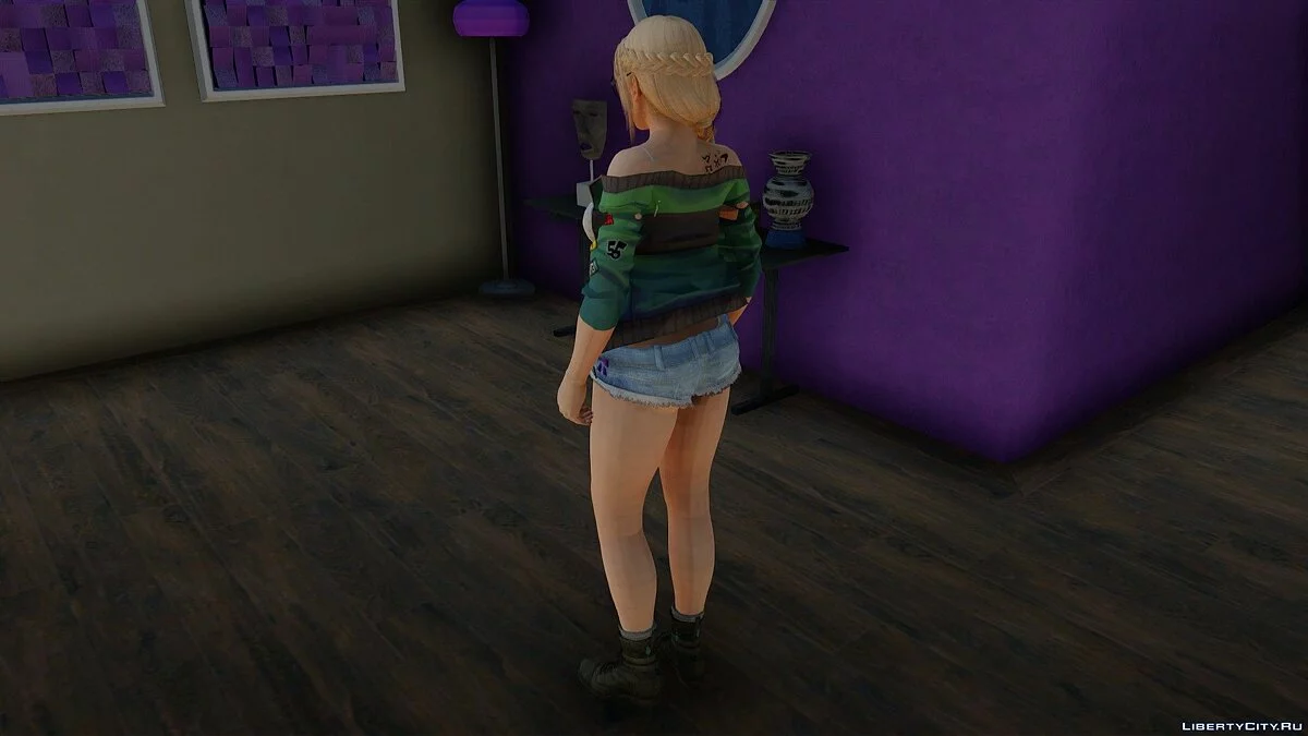 Helena Douglas in Alltagskleidung v5 / GTA San Andreas