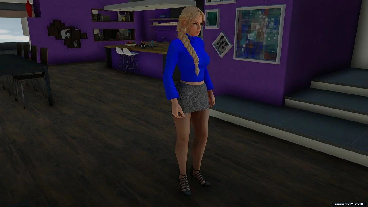 Helena Douglas in Alltagskleidung v6 / GTA San Andreas