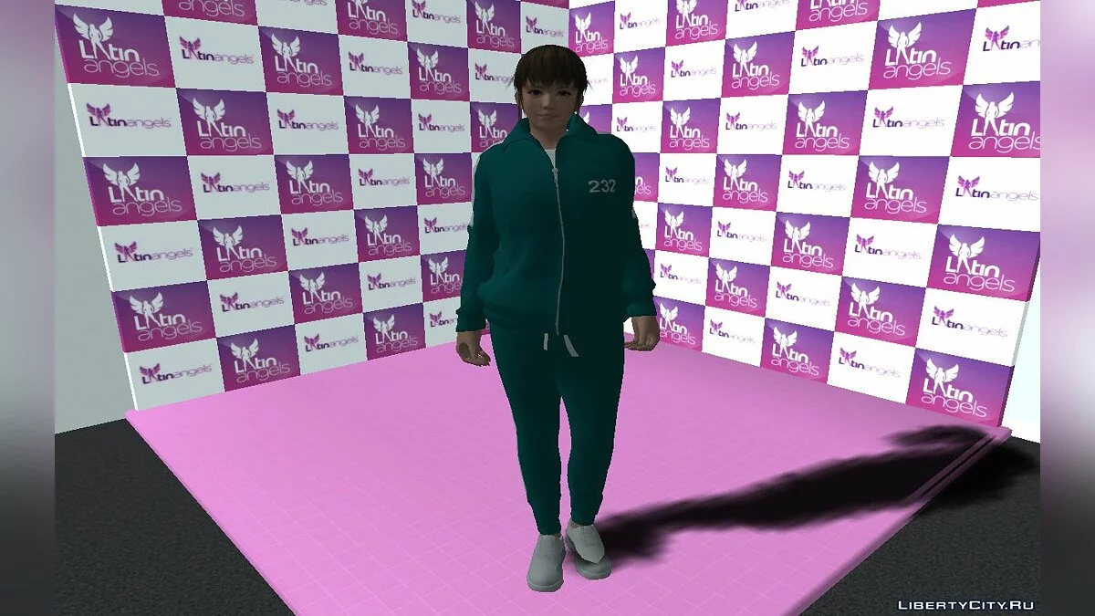 Hitomi in costume #232 from the "Squid Game" series / GTA San Andreas