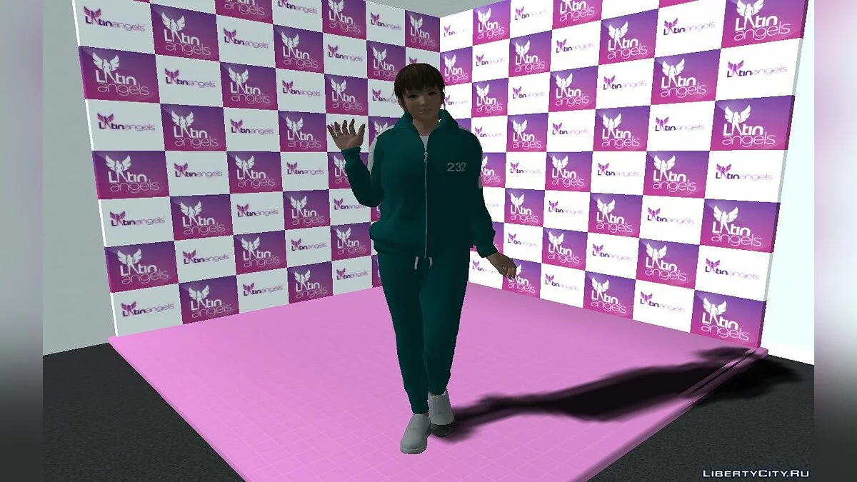 Hitomi in costume #232 from the "Squid Game" series / GTA San Andreas