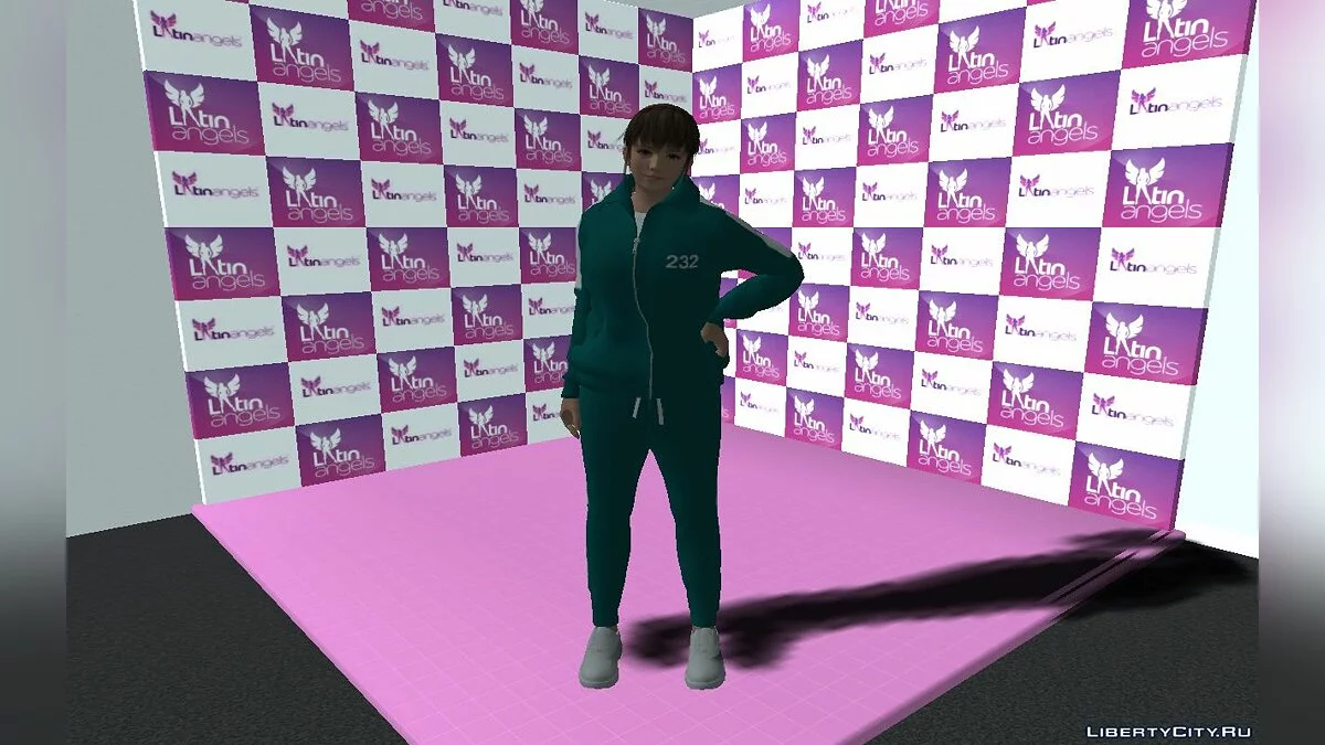 Hitomi in costume #232 from the "Squid Game" series / GTA San Andreas