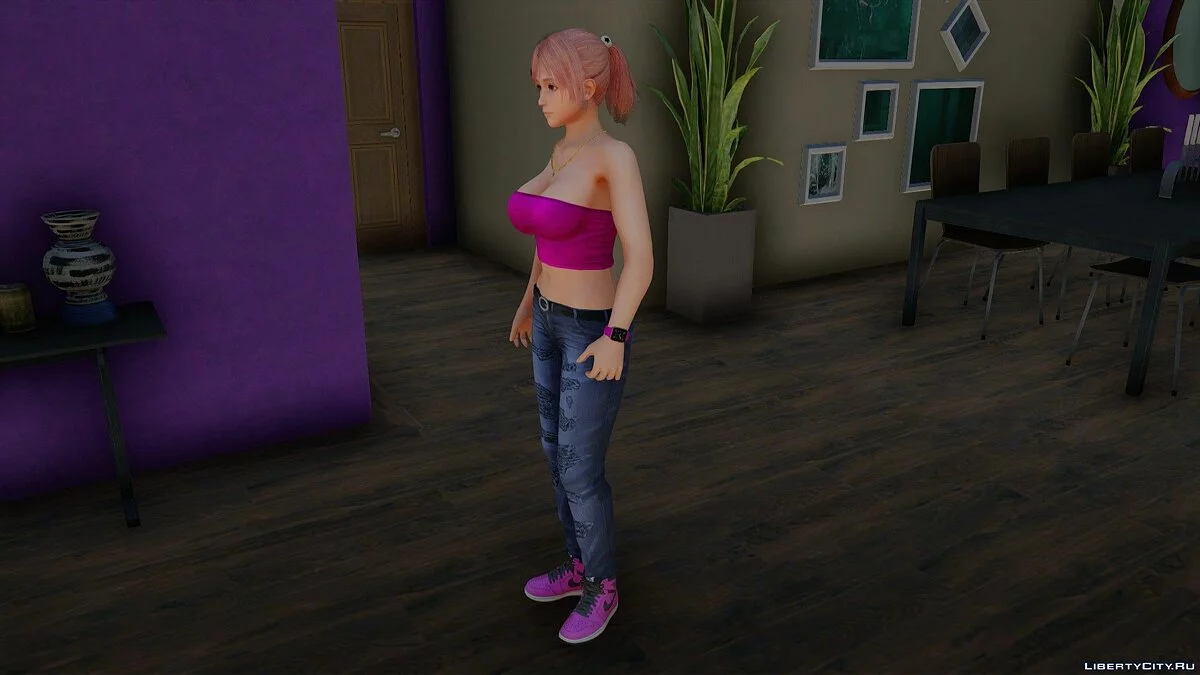 Honoka in Alltagskleidung / GTA San Andreas