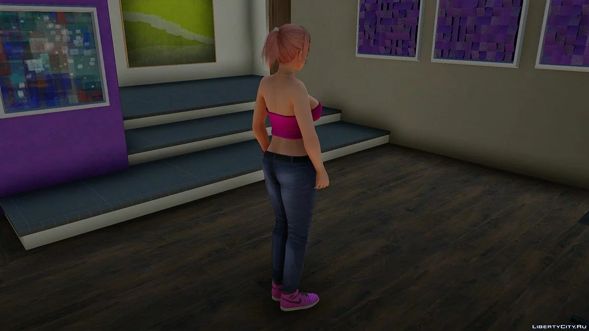 Honoka in Alltagskleidung / GTA San Andreas