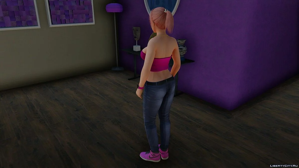 Honoka in Alltagskleidung / GTA San Andreas