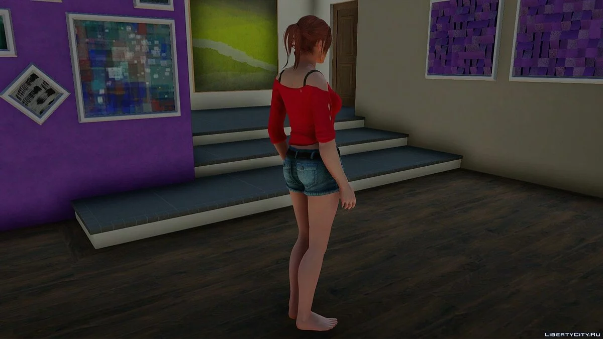 Claire Redfield in Hauskleidung / GTA San Andreas