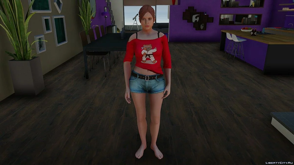 Claire Redfield in Hauskleidung / GTA San Andreas