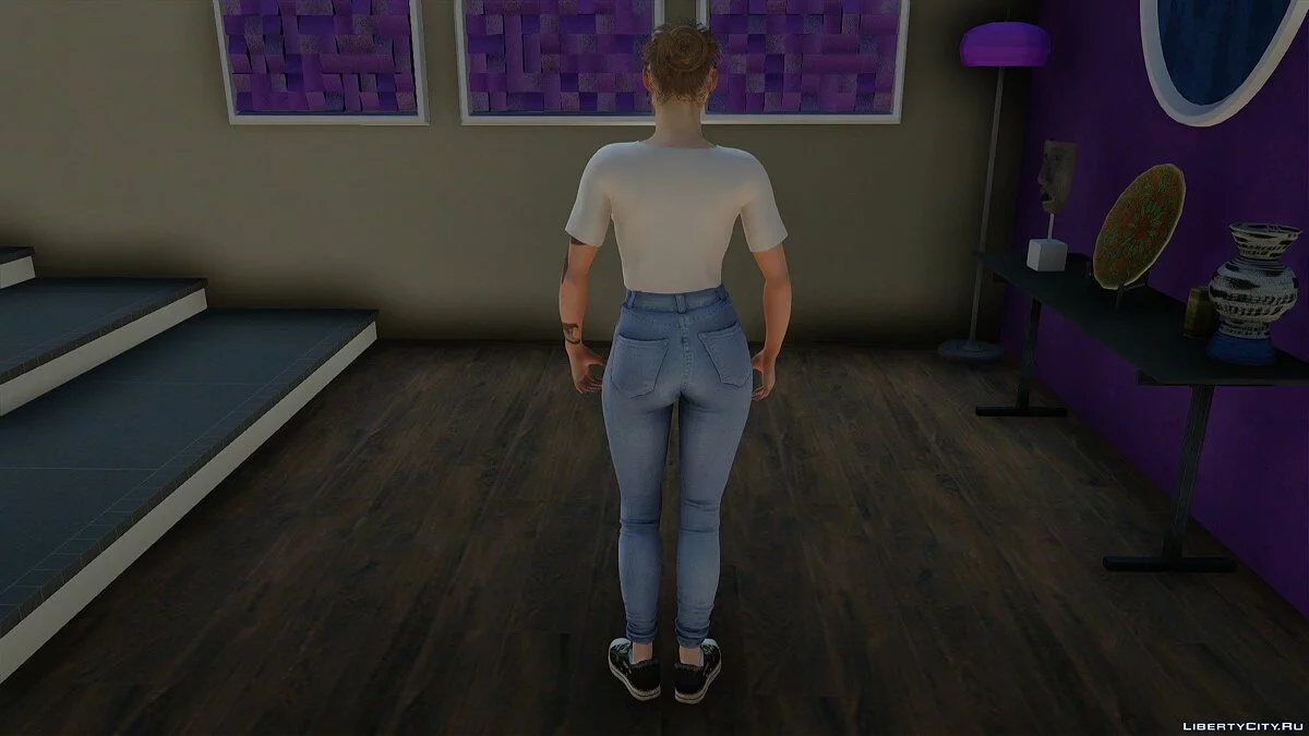 Claire Redfield dalam Pakaian Sehari-hari / GTA San Andreas