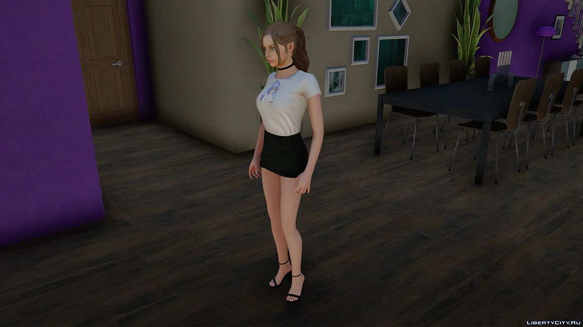 克莱尔·雷德菲尔德穿便服 / GTA San Andreas