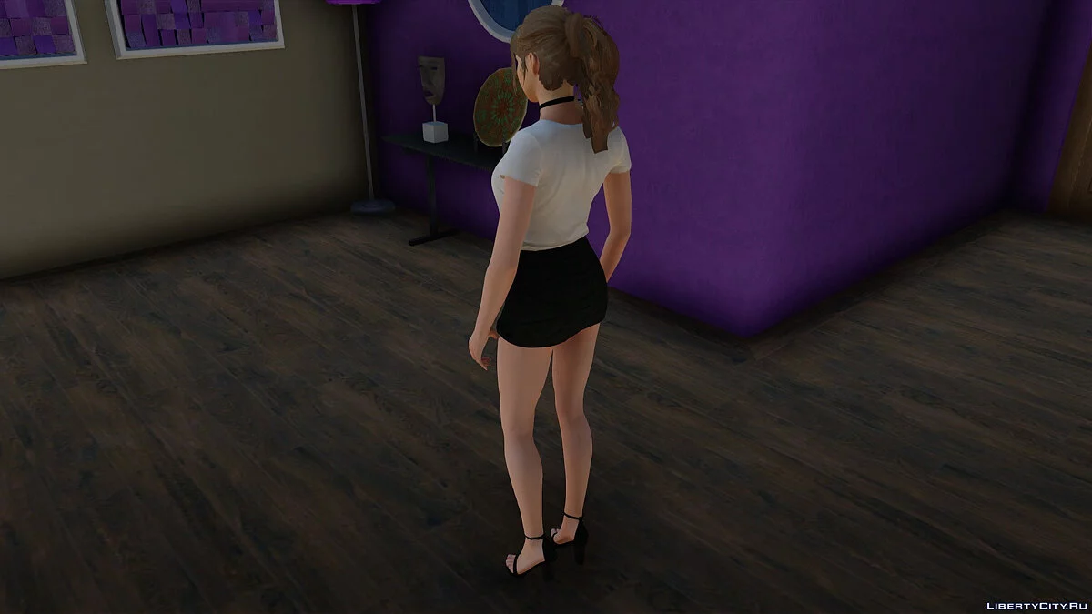 克莱尔·雷德菲尔德穿便服 / GTA San Andreas
