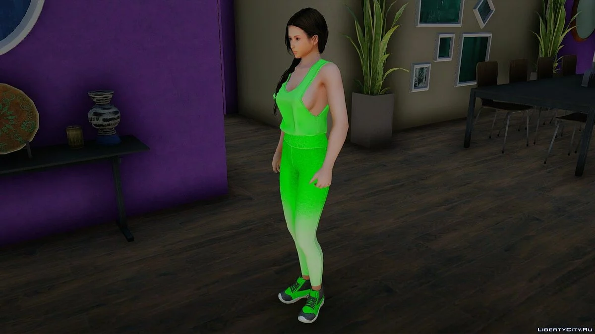 Kokoro dalam Pakaian Sehari-hari v9 / GTA San Andreas