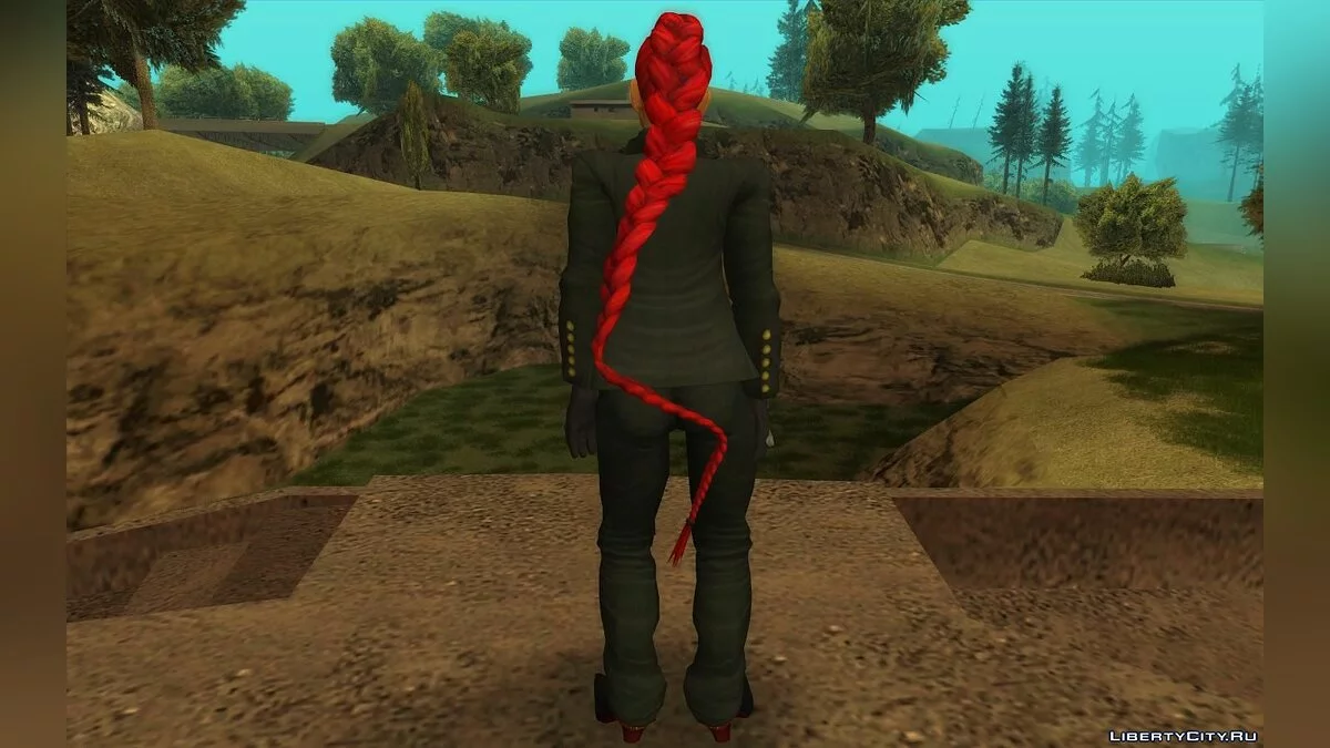 Crimson Viper from Street Fighter IV / GTA San Andreas