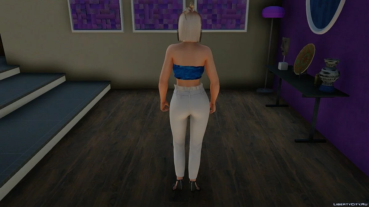 Mila Dalam Pakaian Sehari-hari v8 / GTA San Andreas