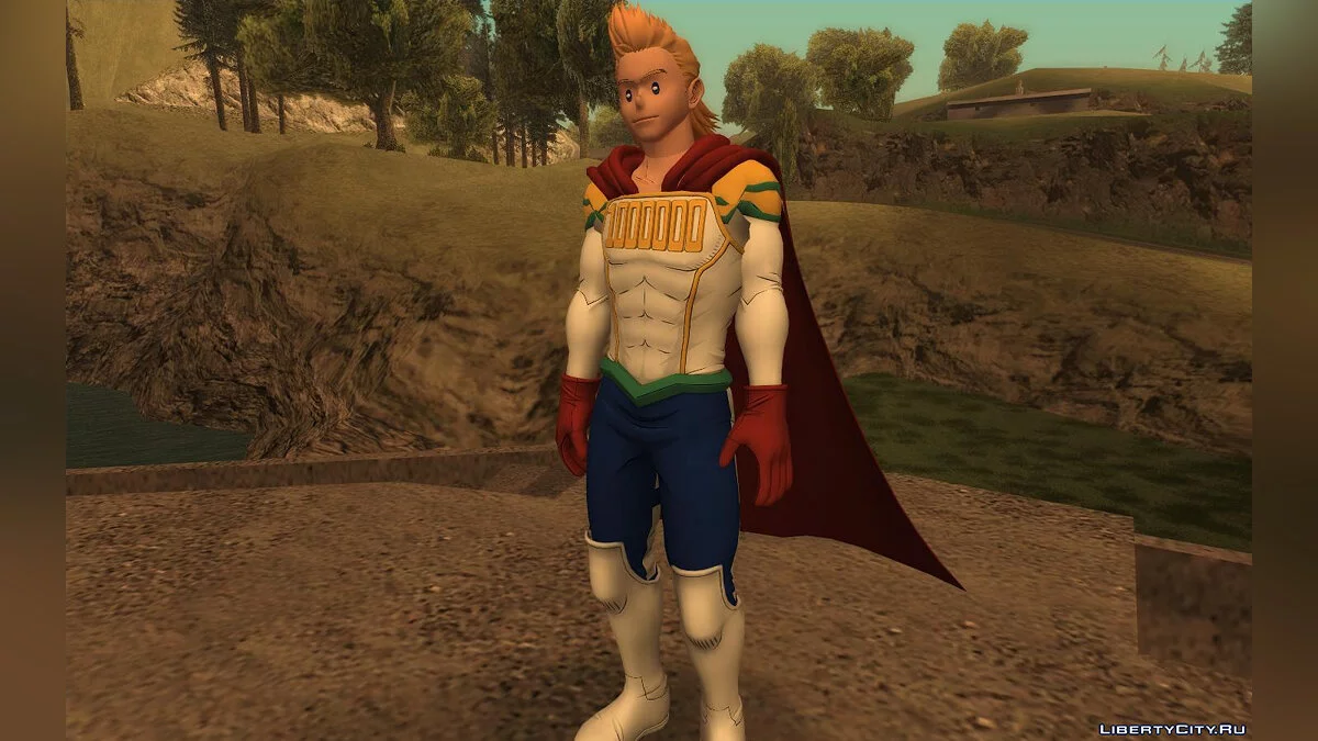 Mirio Togata from My Hero Academia / GTA San Andreas