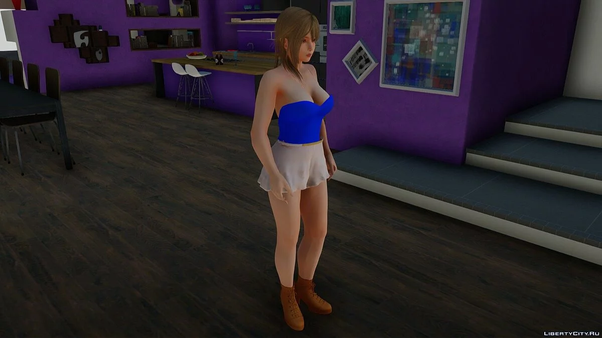 Misaki im Freizeitoutfit v10 / GTA San Andreas