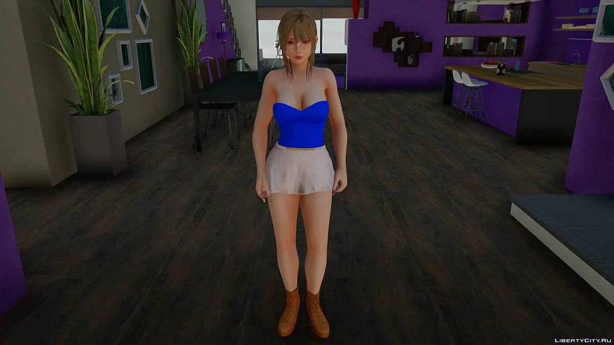 Misaki im Freizeitoutfit v10 / GTA San Andreas