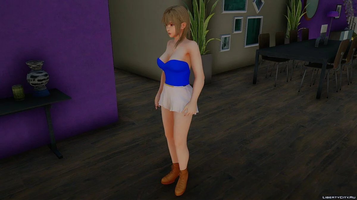 Misaki im Freizeitoutfit v10 / GTA San Andreas
