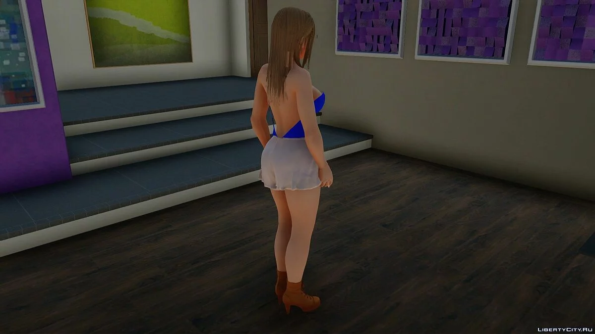 Misaki im Freizeitoutfit v10 / GTA San Andreas