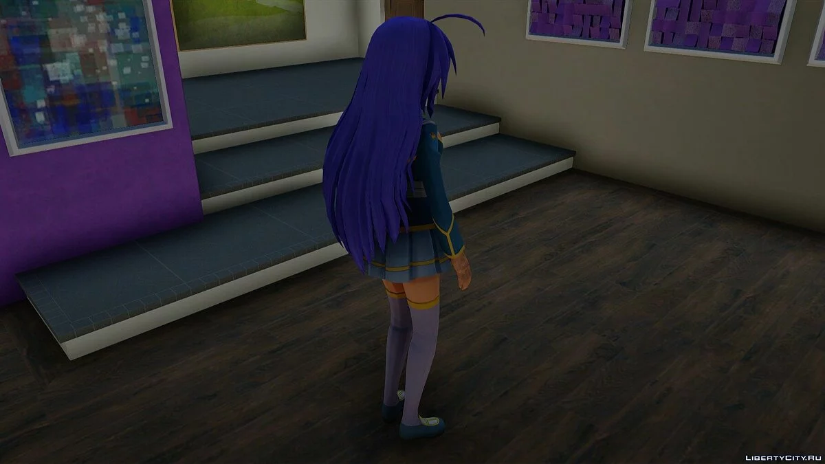Mädaque Kurokami aus Medaka Box / GTA San Andreas