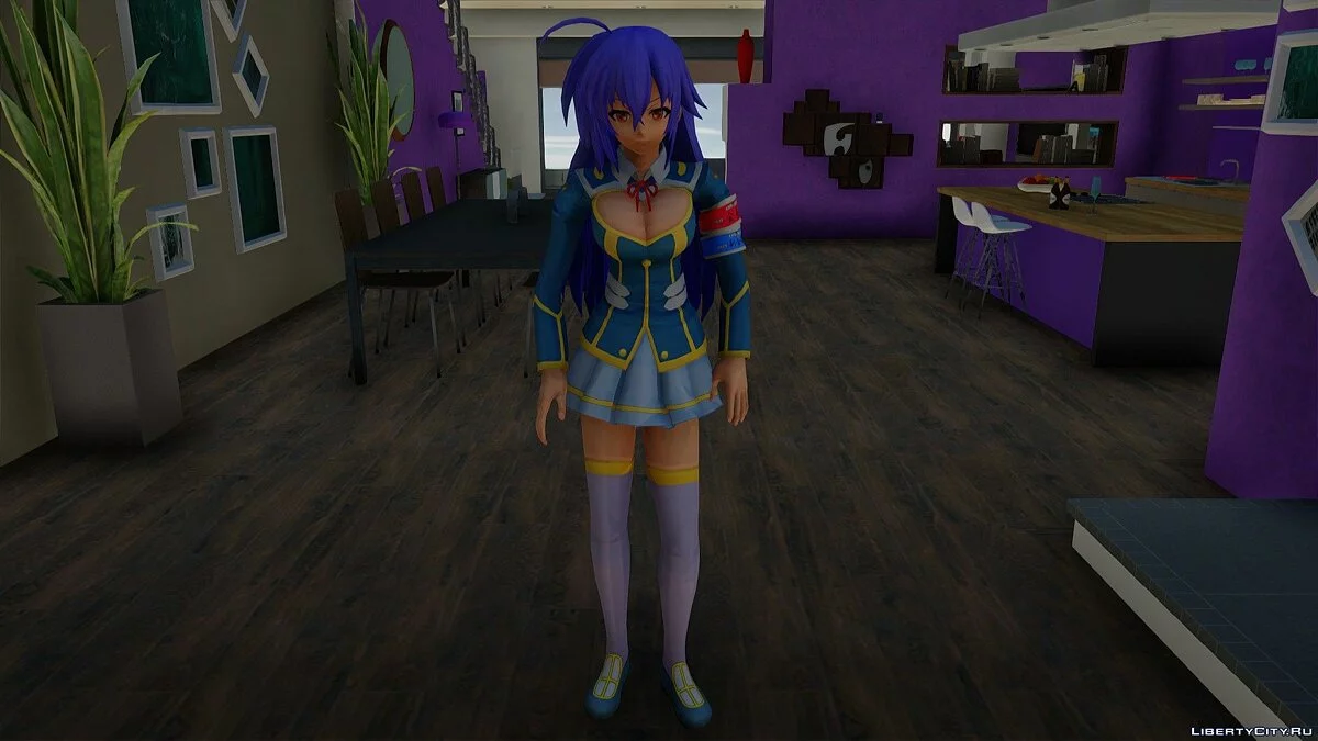 Mädaque Kurokami aus Medaka Box / GTA San Andreas