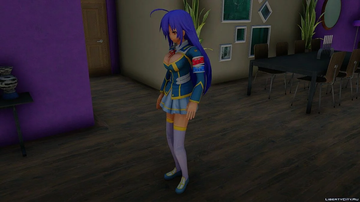 Mädaque Kurokami aus Medaka Box / GTA San Andreas