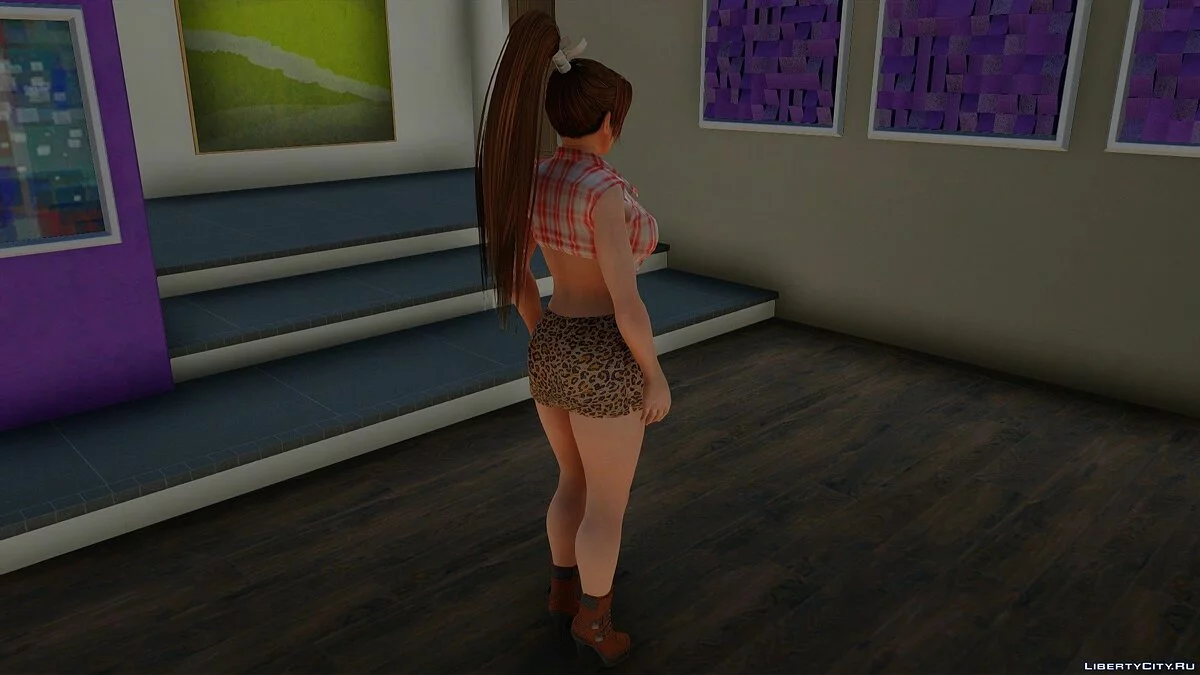Mai Shiranui Biker Style / GTA San Andreas