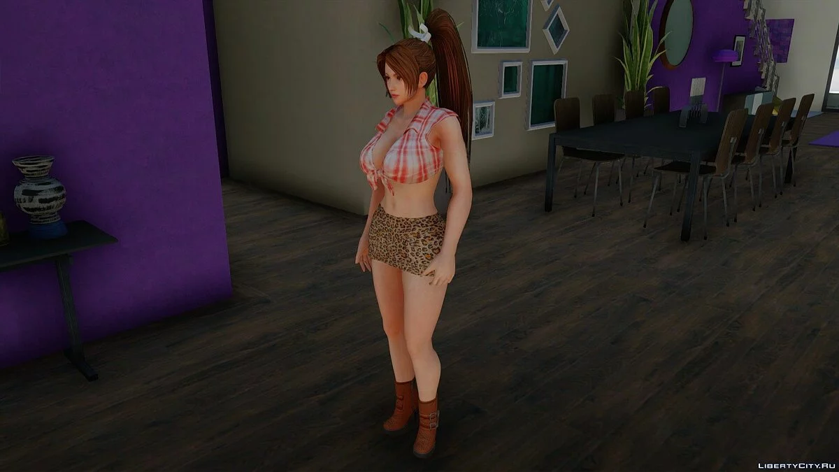 Mai Shiranui Biker Style / GTA San Andreas