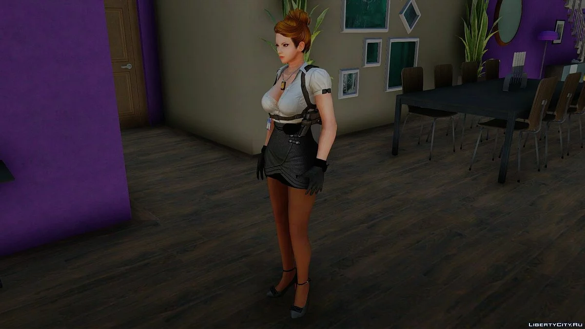 Mai Shiranui FBI / GTA San Andreas