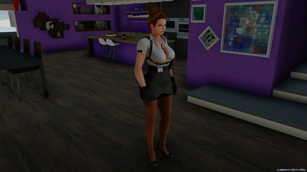Mai Shiranui FBI / GTA San Andreas