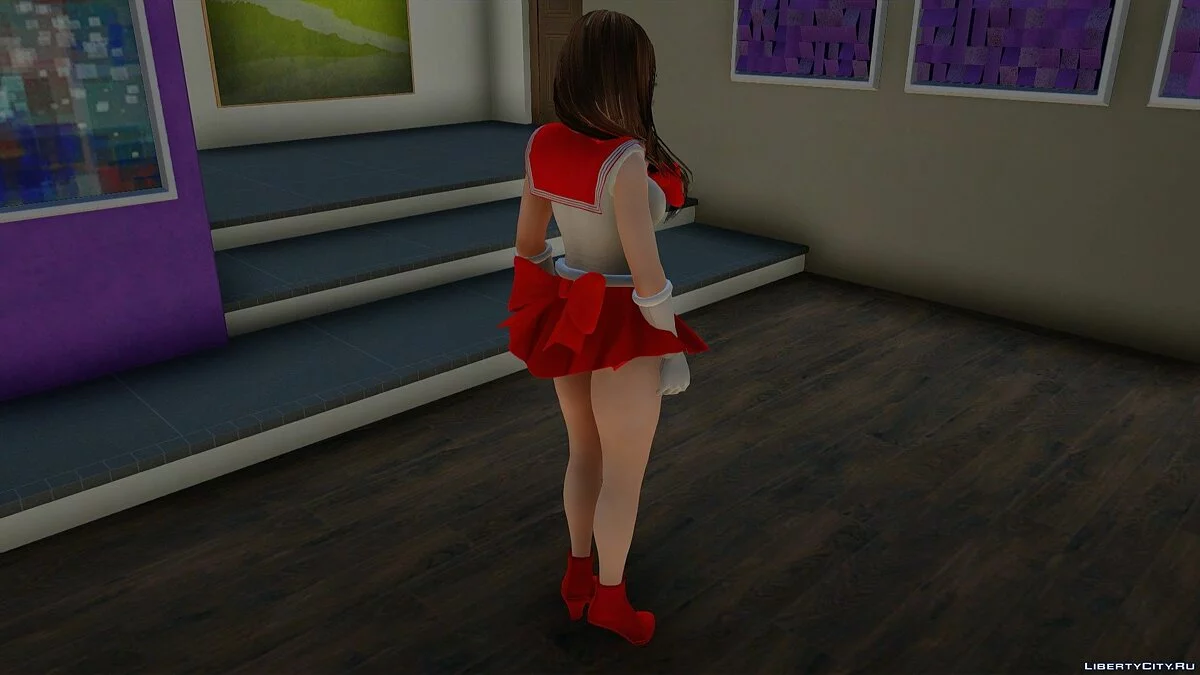 Mai Shiranui Sailor Mars / GTA San Andreas