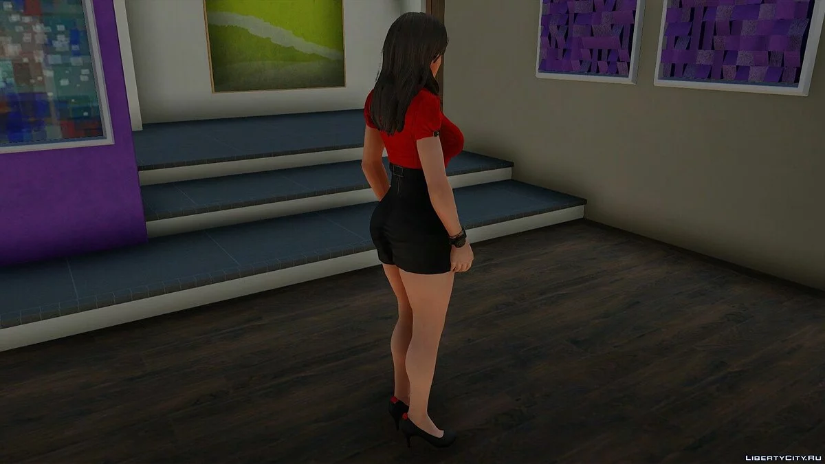 Mai Shiranui im Business-Anzug / GTA San Andreas