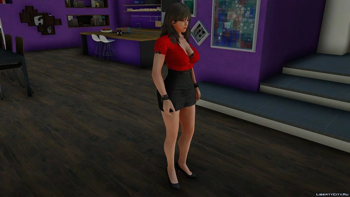 Mai Shiranui im Business-Anzug / GTA San Andreas