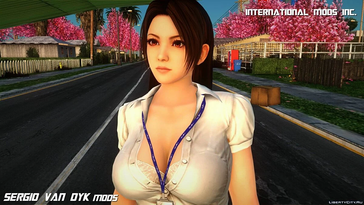 Mai Shiranui dalam Setelan Bisnis / GTA San Andreas